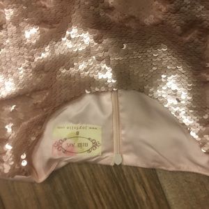 Joyfully rose gold  dress